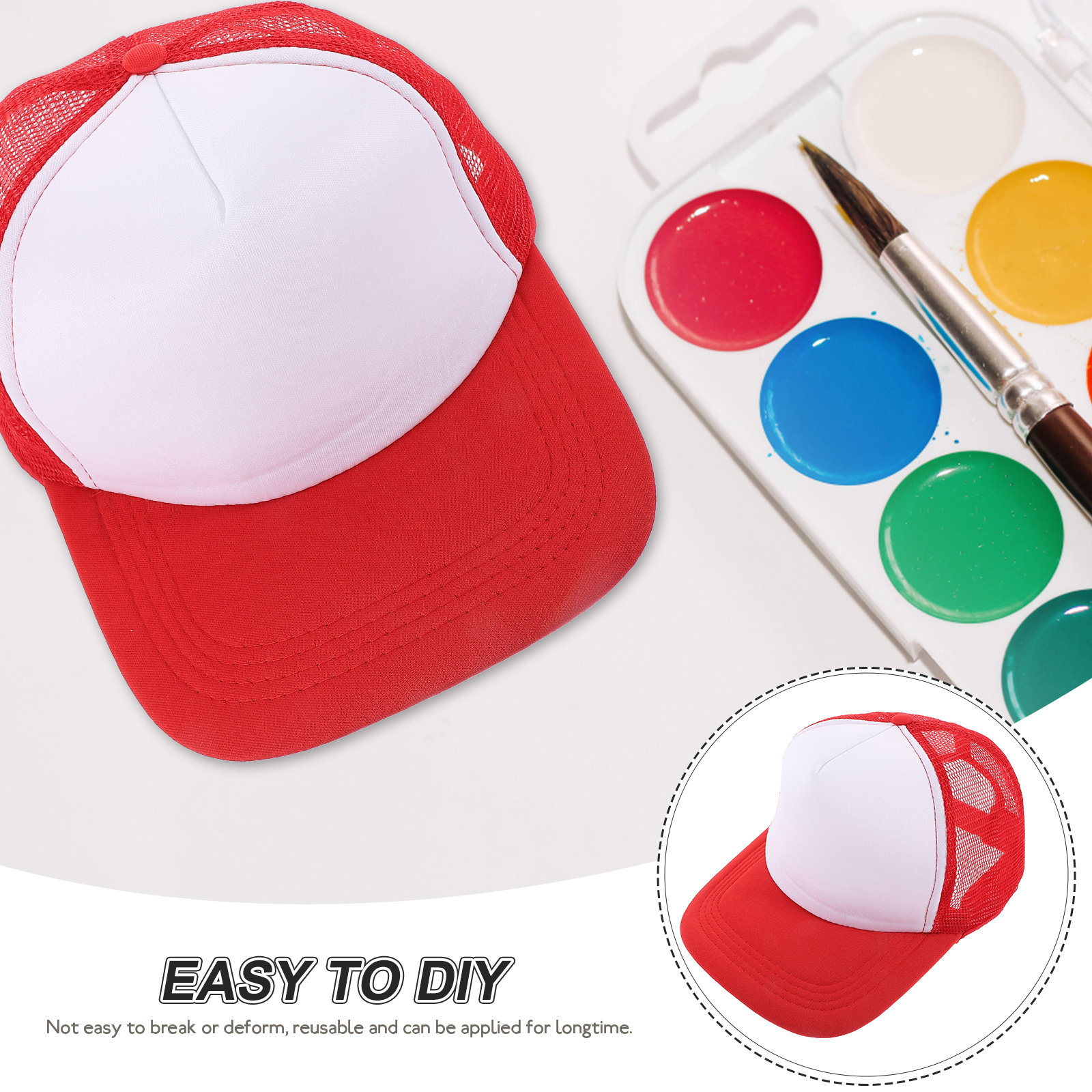 10 casquettes de baseball vier - Hat Sublimation Blank avis et prix