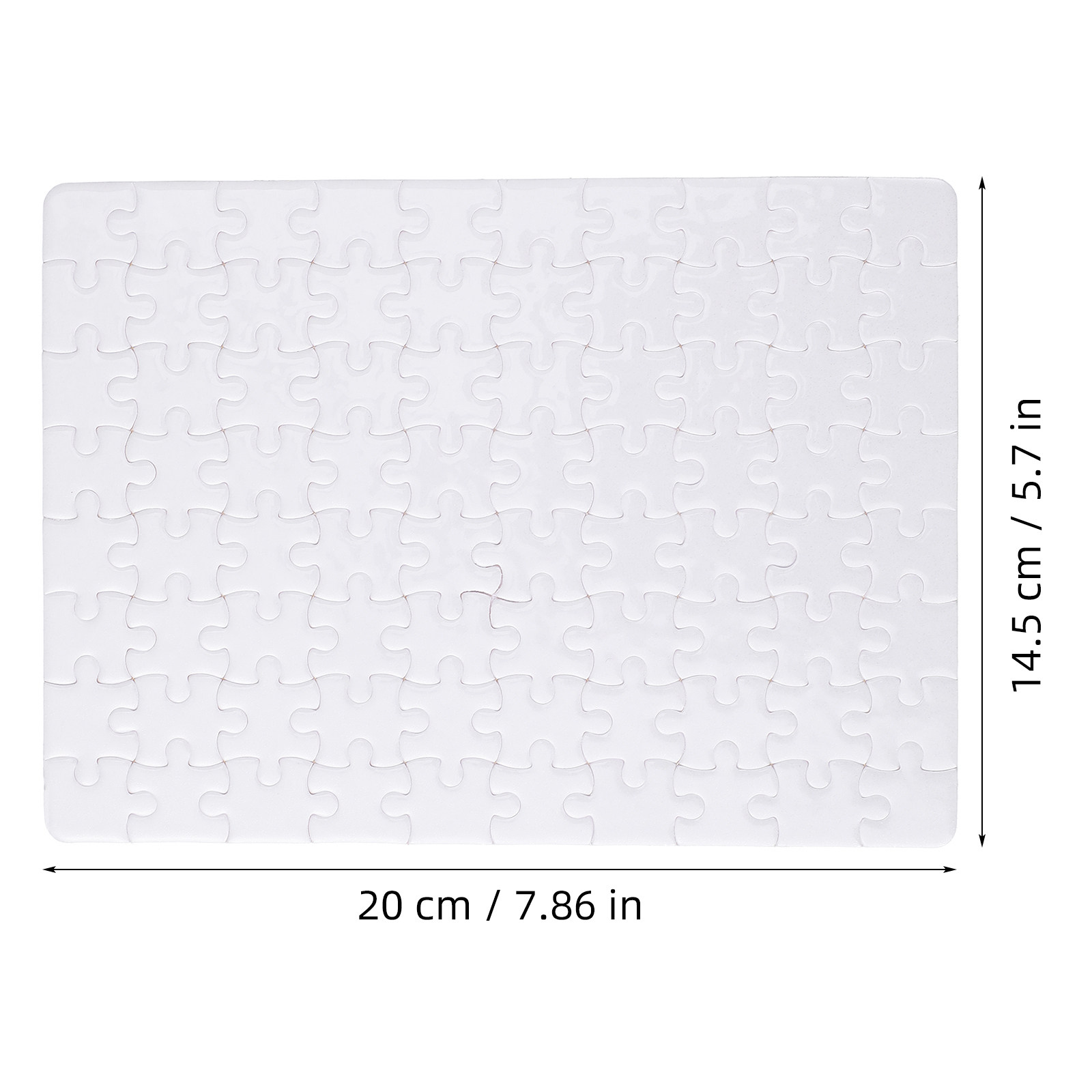 4 feuilles de puzzles vierges  - Puzzle Blank White avis et prix