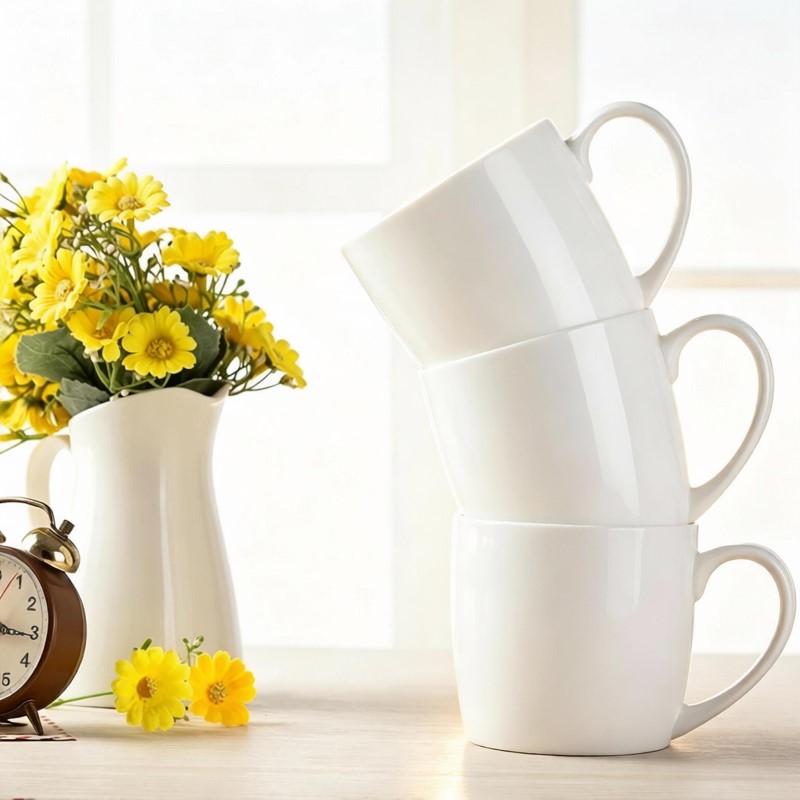 Tasse à café en porcelaine bla - Sublimation Mug White avis et prix